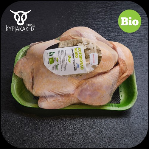 Βιολογικό Κοτόπουλο Ολόκληρο  ( ≈ 1.8 Kg)